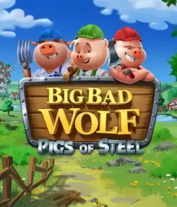 Join the futuristic twist of the Big Bad Wolf: Pigs of Steel slot by Quickspin, showcasing cutting-edge graphics with a futuristic take on the timeless fairy tale. Experience the three little pigs and the big bad wolf in a new light, featuring mechanical gadgets, neon lights, and steel towers. Ideal for fans of futuristic adventures with innovative gameplay mechanics and high win potential.