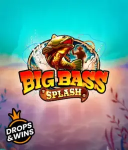 Get hooked on the thrilling world of the Big Bass Splash game by Pragmatic Play, showcasing a dynamic fish splashing out of water. This image portrays the spirit of angling with striking graphics and lively typography. Great for fishing enthusiasts, promising a captivating adventure. 